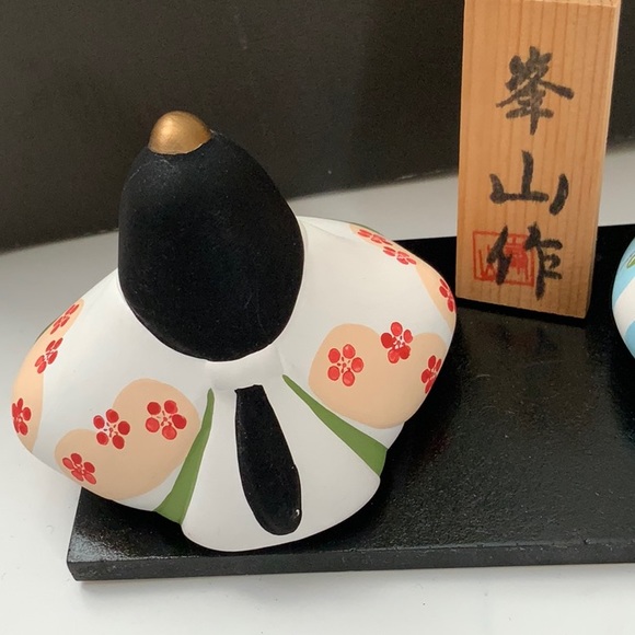 Porcelain Japanese Wedding Dolls Decor - Picture 5 of 11